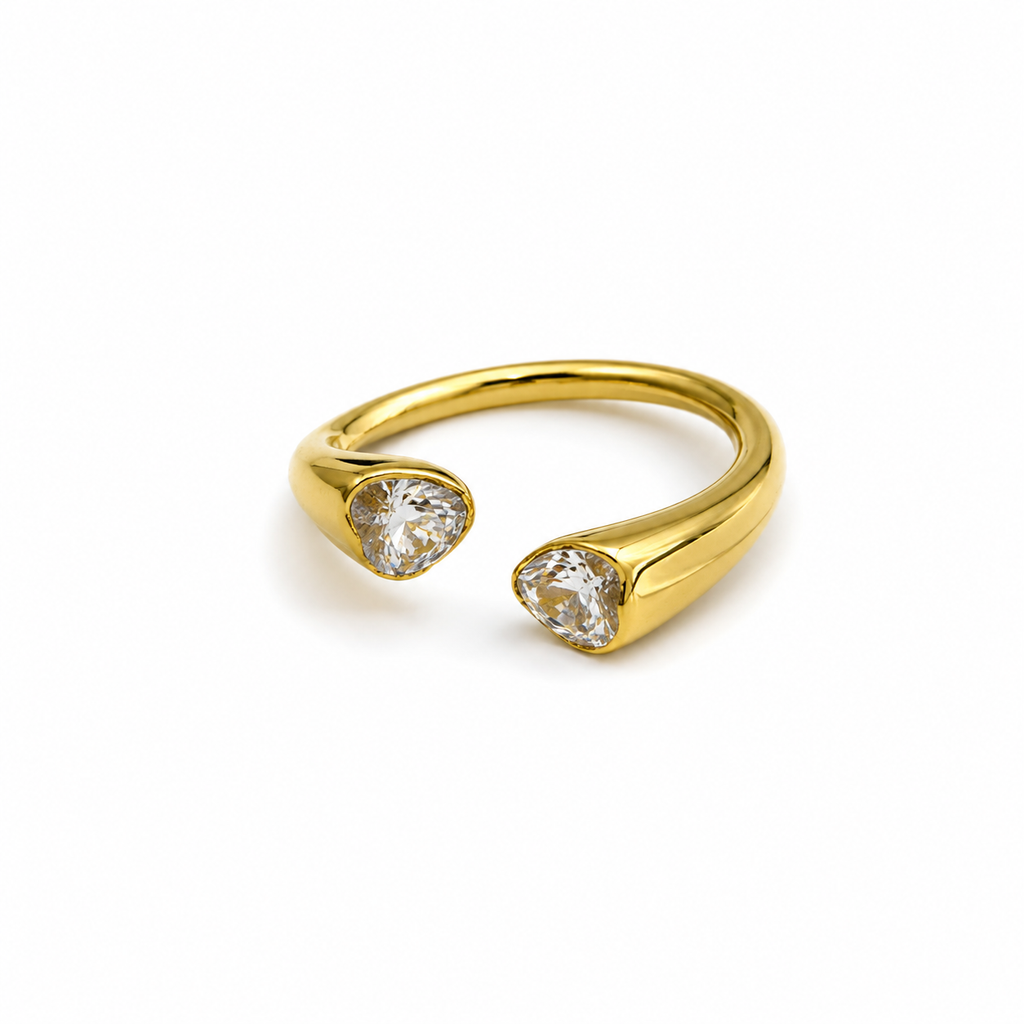ANELLO DUE CUORI