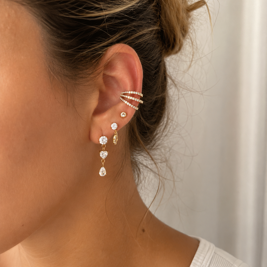 EARCUFF TRILUNA