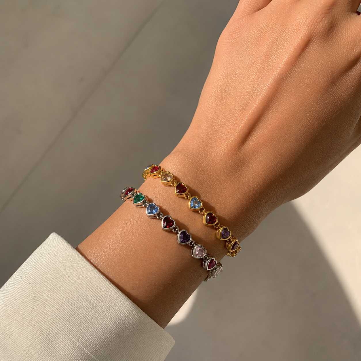 BRACCIALE CUORE COLOR