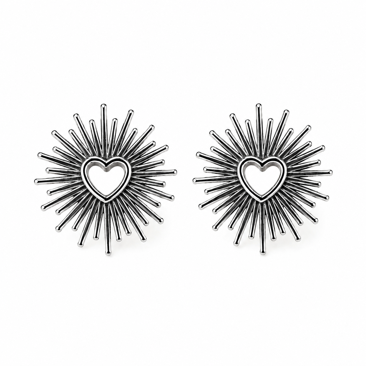ORECCHINI CUORI ILUMINATI