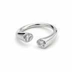 ANELLO DUE CUORI